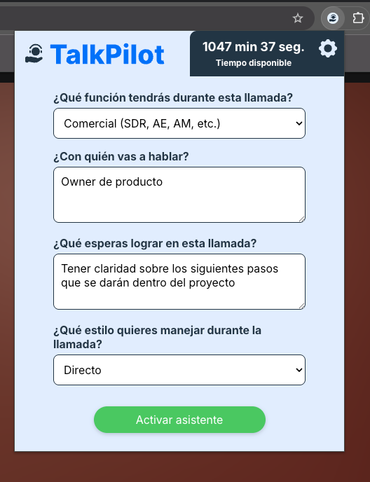 TalkPilot