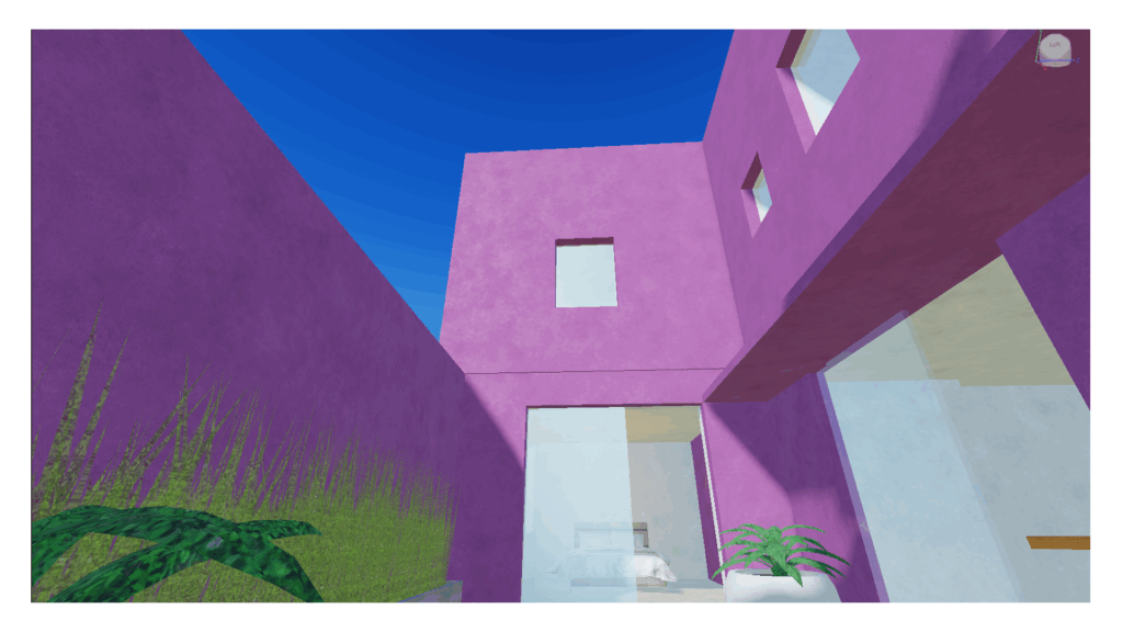 Casa Giraldi Luis Barragán en Roblox